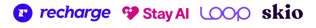 Recharge, Stay AI, Loop and Skio
