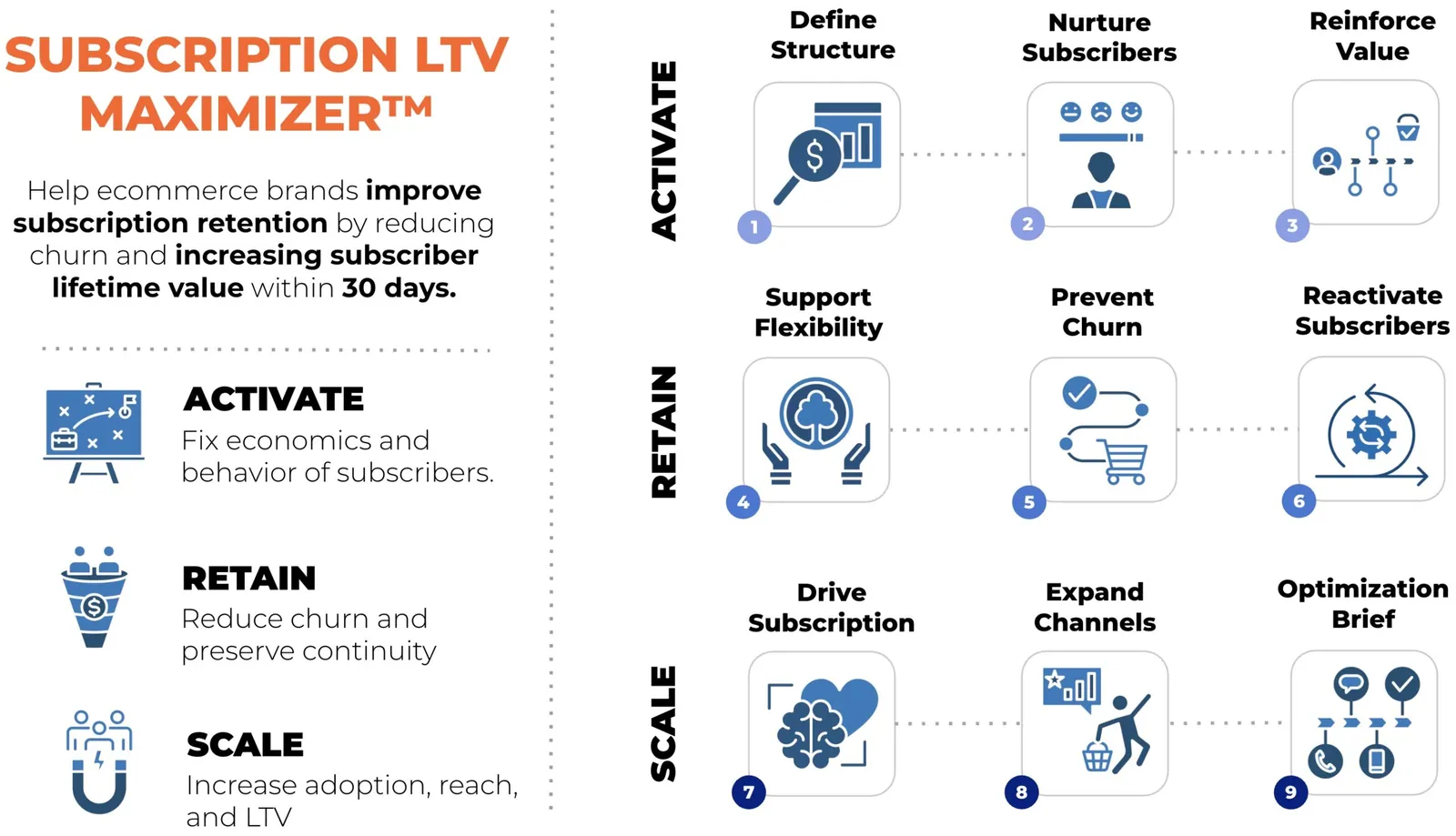 Subscription LTV Maximizer framework
